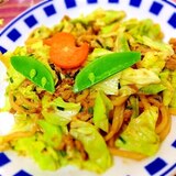 野菜がっつり！三升漬で回鍋肉風焼きうどん